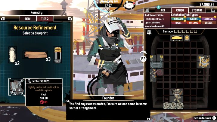 5 - Dredge The Iron Rig: How to use the Material Harvester and get Dredge resources? - FAQ - Dredge Guide