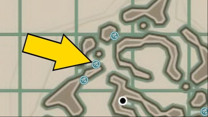 Swim a little south from where you found the second Dog Tag - Dredge: All Dog Tags - Secrets and Collectibles - Dredge Guide