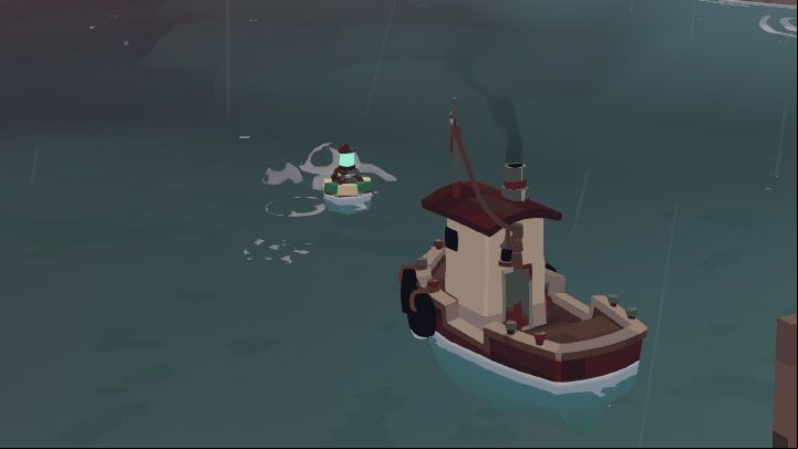 Crab fishing action is automatic after setting the trap, but the process takes some time - Dredge: Caught to Order - Pursuits - Dredge Guide