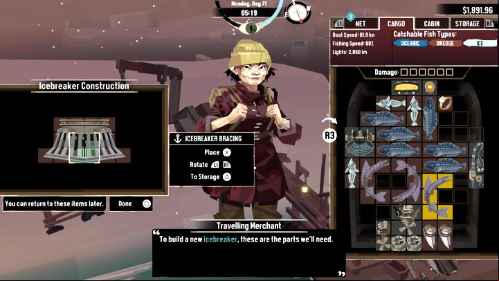 6 - Dredge The Pale Reach: How to unlock the Icebreaker? - FAQ - Dredge Guide