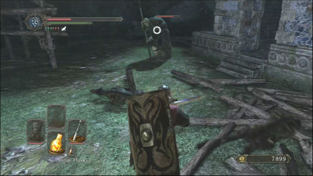 Defeat the giant. - The Lost Bastille - Walkthrough - Dark Souls II - Game Guide and Walkthrough