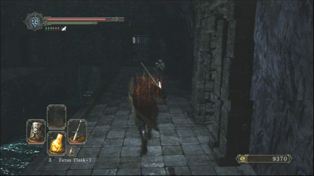 Run through the flooded corridor. - Sinners Rise - Walkthrough - Dark Souls II - Game Guide and Walkthrough