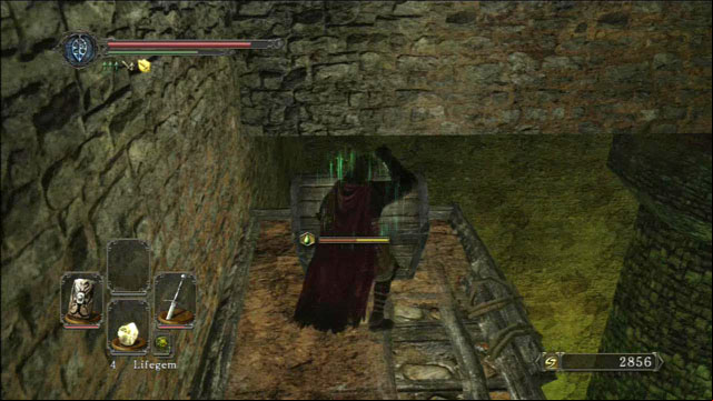 Open the chest. - Earthen Peak - Walkthrough - Dark Souls II - Game Guide and Walkthrough
