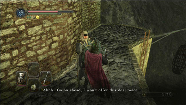Speak with Gilligan. - Earthen Peak - Walkthrough - Dark Souls II - Game Guide and Walkthrough