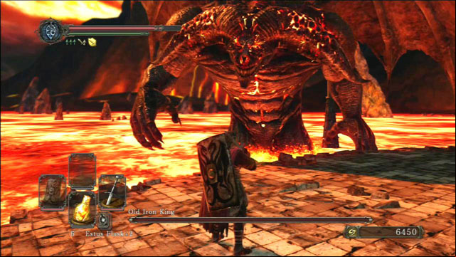 Old Iron King. - Old Iron King - How to defeat a boss - Dark Souls II - Game Guide and Walkthrough