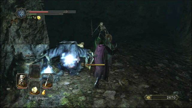 Defeat the mage - Huntsmans Copse - the way through the mountains - Walkthrough - Dark Souls II - Game Guide and Walkthrough