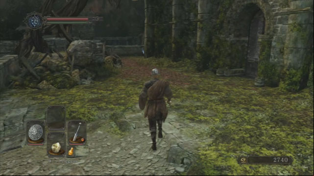 Open the door - Forest Of The Fallen Giants (I) - Walkthrough - Dark Souls II - Game Guide and Walkthrough