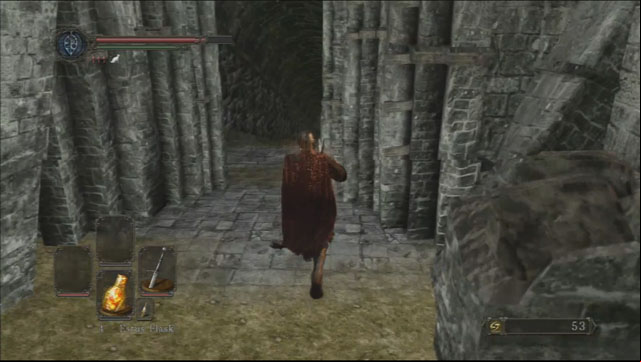 Go down the stairs. - Heides Tower Of Flame - Walkthrough - Dark Souls II - Game Guide and Walkthrough
