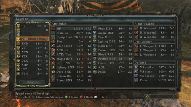 Level up - 3. Level Up - 2. The first day in Dark Souls 2 - Dark Souls II - Game Guide and Walkthrough