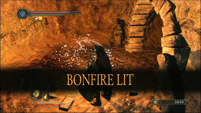 Light the bonfire - Grave Of Saints - Walkthrough - Dark Souls II - Game Guide and Walkthrough