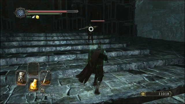 Kill the guards - Drangleic Castle - courtyard - Walkthrough - Dark Souls II - Game Guide and Walkthrough