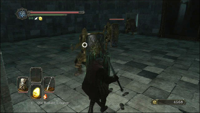 Kill enemies one by one - Drangleic Castle - courtyard - Walkthrough - Dark Souls II - Game Guide and Walkthrough