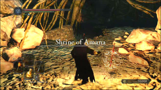 Light a bonfire - Shrine Of Amana - Walkthrough - Dark Souls II - Game Guide and Walkthrough