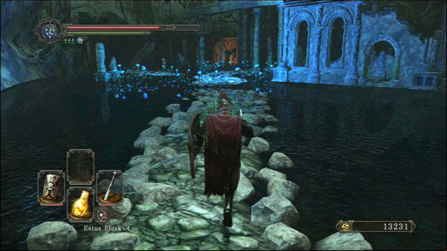 Head to the ruins on the left - Shrine Of Amana - Walkthrough - Dark Souls II - Game Guide and Walkthrough