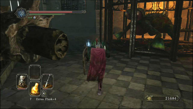Kill the giant frog - Aldias Keep - Walkthrough - Dark Souls II - Game Guide and Walkthrough