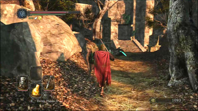 Talk to the character - Shaded Woods - Walkthrough - Dark Souls II - Game Guide and Walkthrough