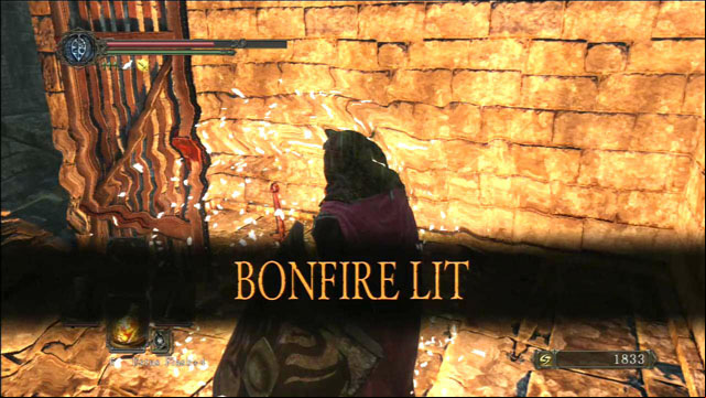 Light a bonfire - Shaded Woods - Walkthrough - Dark Souls II - Game Guide and Walkthrough
