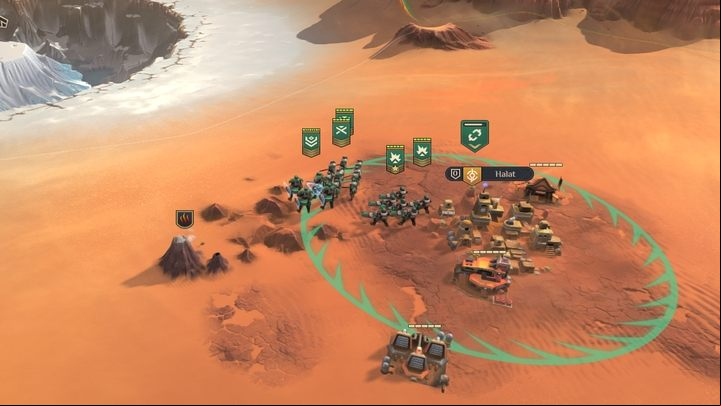 Operations in villages are effective as long as there is only one army there - various methods of defense against the offensive on villages are available - Dune Spice Wars: Beginners Guide - Basics - Dune Spice Wars Guide