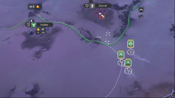 You can set the order of actions for the troops - by pressing Shift and RMB, you can select the next points where your units should go - Dune Spice Wars: Beginners Guide - Basics - Dune Spice Wars Guide