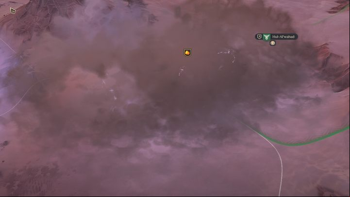 Sandstorms - this is the second threat, apart from Sandworm, that can destroy your units - Dune Spice Wars: Beginners Guide - Basics - Dune Spice Wars Guide