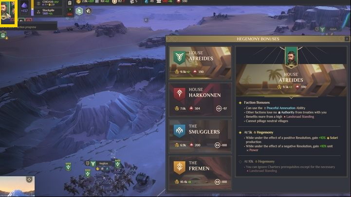 At this point, two important things should be mentioned - Dune Spice Wars: Hegemony - Resources and raw materials - Dune Spice Wars Guide