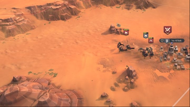 Visible moving sand means that entering the area will immediately summon a Sandworm. - Dune Spice Wars: Sandworm - Basics - Dune Spice Wars Guide