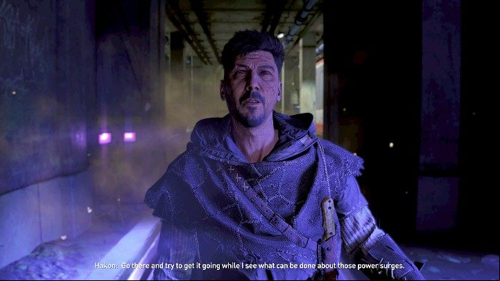 At some point, the power will run out, making chemicals spill in the tunnel - Dying Light 2: Into The Darkness - walkthrough - Story quest - Dying Light 2 Guide