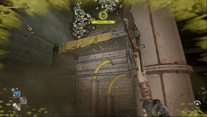 Now jump onto the metal structure on the right and from there jump to the room with the switchboard - Dying Light 2: Into The Darkness - walkthrough - Story quest - Dying Light 2 Guide