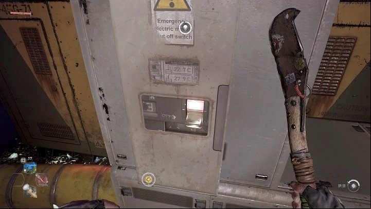 Open the locked door with the GRE key and interact with the control - Dying Light 2: Into The Darkness - walkthrough - Story quest - Dying Light 2 Guide