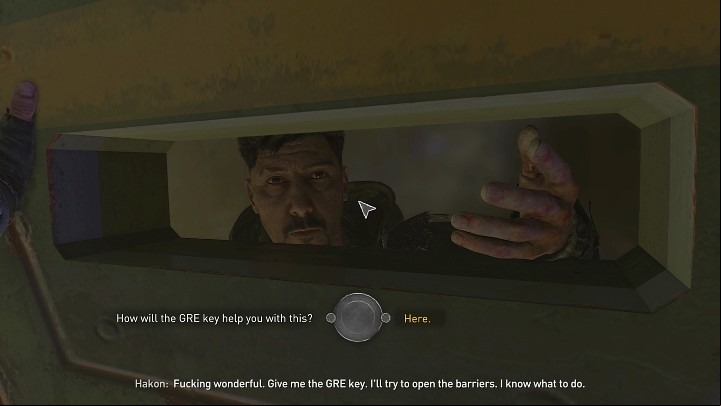 Talk to Hakon and he'll tell you a bit about the graffiti he's currently looking at - Dying Light 2: Into The Darkness - walkthrough - Story quest - Dying Light 2 Guide