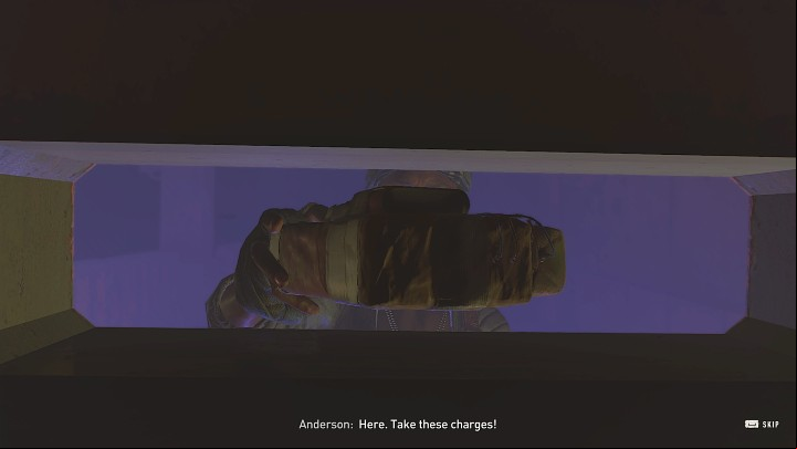 As soon as Anderson summons you on the walkie-talkie again, immediately go to the barrier - Dying Light 2: Into The Darkness - walkthrough - Story quest - Dying Light 2 Guide