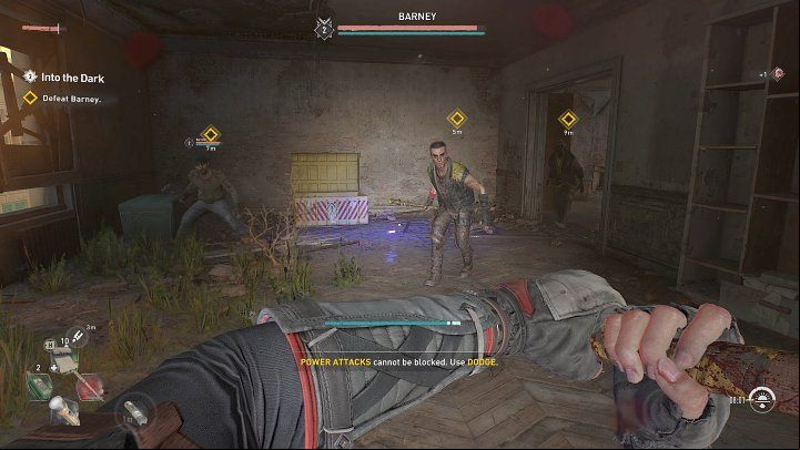 First of all, it is a good idea to start with getting rid of two regular enemies - Dying Light 2: Into The Darkness - walkthrough - Story quest - Dying Light 2 Guide