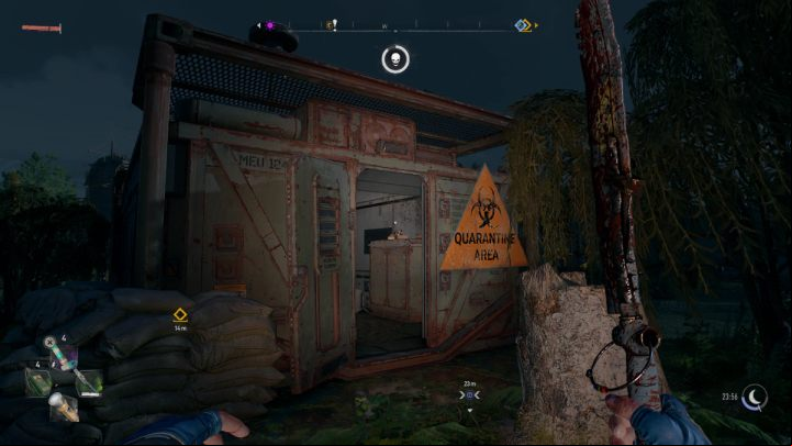 One of the cards is in a building near the border of Trinity and Horseshoe - Dying Light 2: The Matchmaker - walkthrough - Side quests - Dying Light 2 Guide