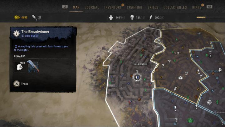1 - Dying Light 2: The Breadwinner - walkthrough - Side quests - Dying Light 2 Guide