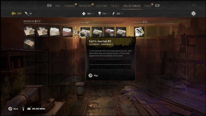 You can easily explore the base in-between missions - Dying Light 2: Recordings (Trinity) - list of all - Trinity - Dying Light 2 Guide