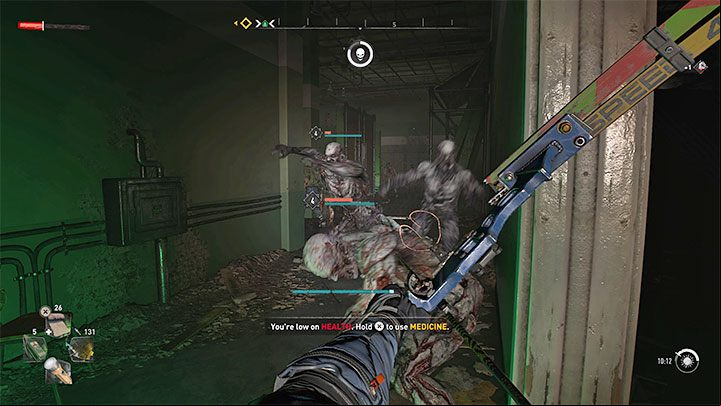 Enter the elevator, climb through the opening in its ceiling and jump to the open door - Dying Light 2: Broadcast - walkthrough - Story quest - Dying Light 2 Guide