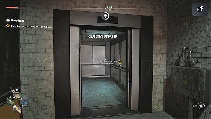 You will activate an elevator near the place where you have plugged the second cable - Dying Light 2: Broadcast - walkthrough - Story quest - Dying Light 2 Guide