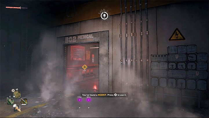 Volatiles will appear in the area and you can't eliminate them easily as Aiden can no longer transform - Dying Light 2: X-13 - walkthrough - Story quest - Dying Light 2 Guide