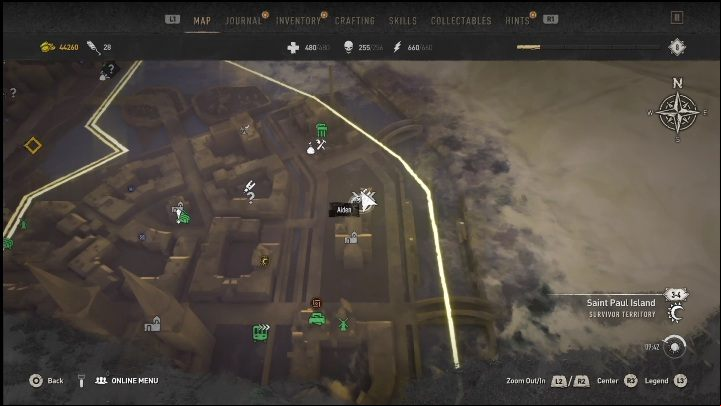 The whole quest begins in Saint Paul Island, in the church on the eastern side of the map - Dying Light 2: Hoverboard (Easter egg) - where to find? - Secrets & Collectables - Dying Light 2 Guide