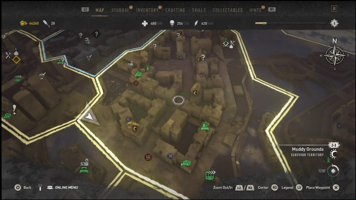 You can find the Hoverboard Challenge in the southwestern part of Muddy Grounds - Dying Light 2: Hoverboard (Easter egg) - where to find? - Secrets & Collectables - Dying Light 2 Guide