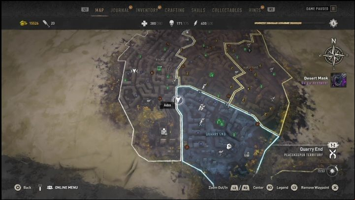 6 - Dying Light 2: Inhibitors (Quarry End) - list of all - Quarry End - Dying Light 2 Guide