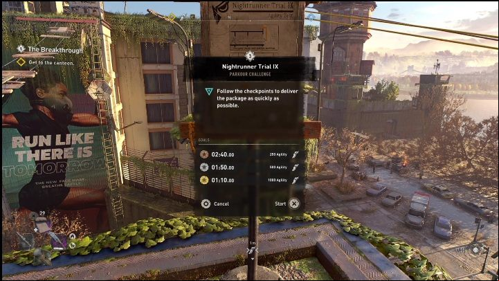 Your performance in each completed parkour challenge is measured with one of three grades - Dying Light 2: Parkour Challenges - list and locations - Side activities - Dying Light 2 Guide