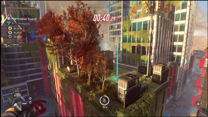 The left corner of the map shows the number of checkpoints and time - Dying Light 2: Parkour Challenges - list and locations - Side activities - Dying Light 2 Guide