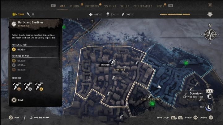 District : Downtown - Dying Light 2: Parkour Challenges - list and locations - Side activities - Dying Light 2 Guide