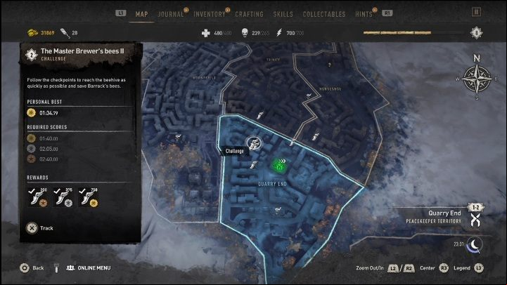 District : Quarry End - Dying Light 2: Parkour Challenges - list and locations - Side activities - Dying Light 2 Guide