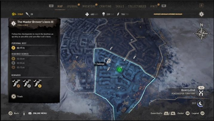 District : Quarry End - Dying Light 2: Parkour Challenges - list and locations - Side activities - Dying Light 2 Guide