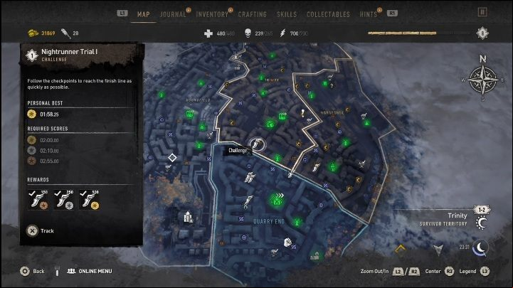 District : Trinity - Dying Light 2: Parkour Challenges - list and locations - Side activities - Dying Light 2 Guide