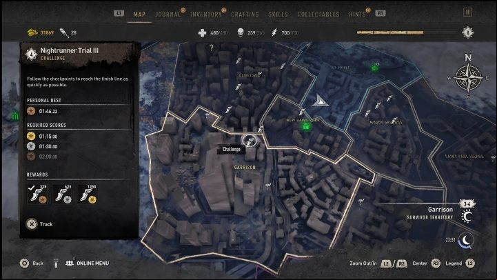 District : Garrison - Dying Light 2: Parkour Challenges - list and locations - Side activities - Dying Light 2 Guide