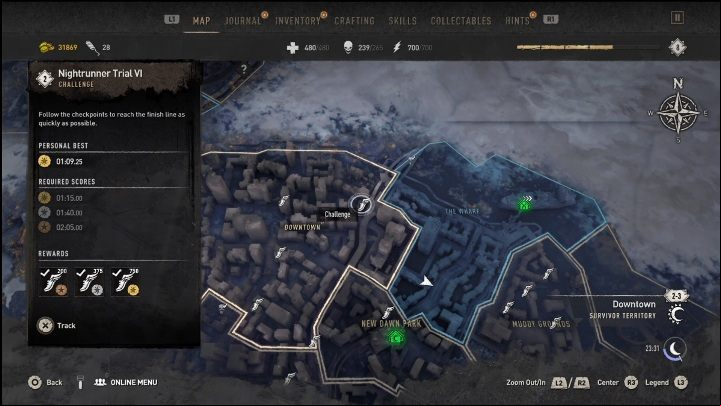 District : Muddy Grounds - Dying Light 2: Parkour Challenges - list and locations - Side activities - Dying Light 2 Guide