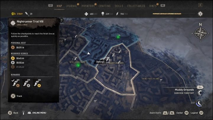 District : Muddy Grounds - Dying Light 2: Parkour Challenges - list and locations - Side activities - Dying Light 2 Guide